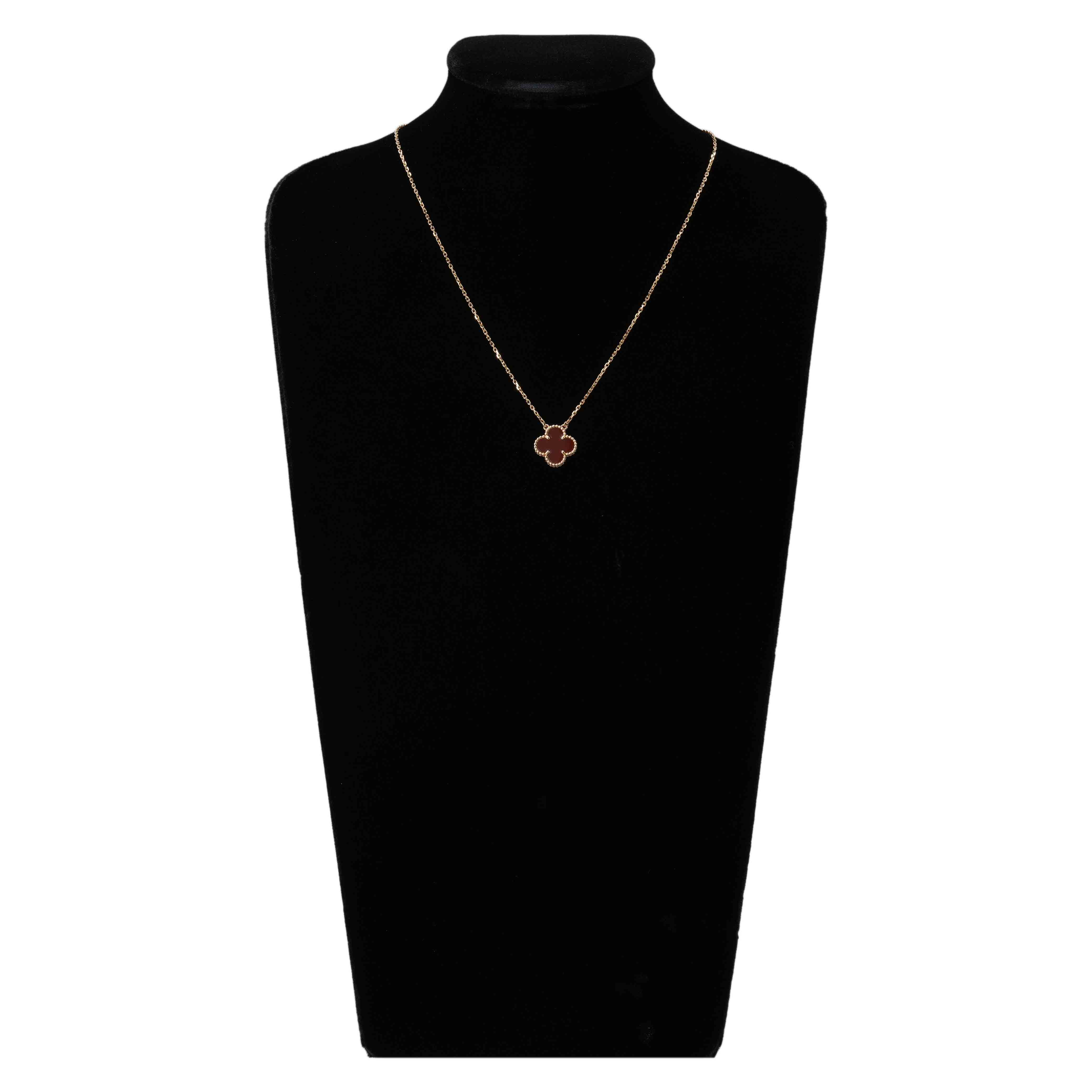 Van Cleef & Arpels(USED)반클리프앤아펠 빈티지 알함브라 네크리스